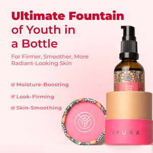 iYURA Yauvari Amplified Youth Spring – Face Moisturiser reduces the appearance of wrinkles and fine lines 30ml