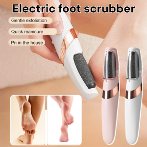 Electric Foot Scrubber Waterproof Foot Grinder Automatic Foot Rub Callus Remover Rechargeable Foot File Hard Skin Remover