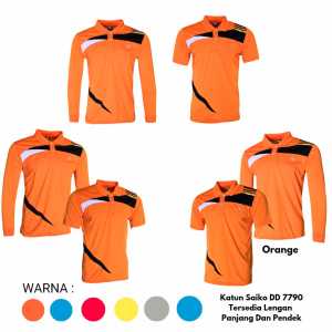 Frasser Kaos Katun Olahraga Seragam Gerak Jalan Senam Basket Bulutangkis Badminton Futsal Lengan Pendek Panjang Termurah KS KTN 23