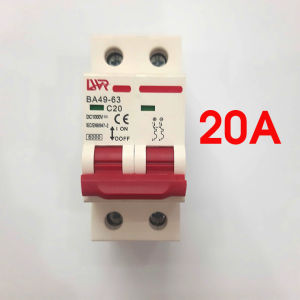 Át 1 chiều DC 16A 20A 25A 32A 40A 63A LW 1000V Bộ ngắt mạch CB DC dùng cho điện năng lượng mặt trời.