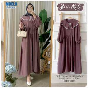 MIDI DRESS STACI LD 105 BY ORIGINAL MOELA BERLABEL