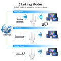 Bộ Kích Sóng Wifi Cao Cấp wifi 4 Râu Cực Mạnh, Cục Kích Wifi Siêu Khỏe Tăng Sóng Wifi Lên Tốc Độ Cao 300Mbps Sử Dụng Siêu Mượt, Bộ Tiếp Nối Sóng Wi-Fi Mở Rộng Sóng Cực Xa Cam Kết Hàng Chính Hãng. 