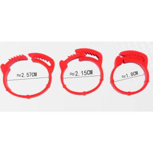 100pcs No.001-100 Chicken Foot Ring Adjustable Pigeons Digital Foot Ring Inner Diameter 1.8cm-2.6cm