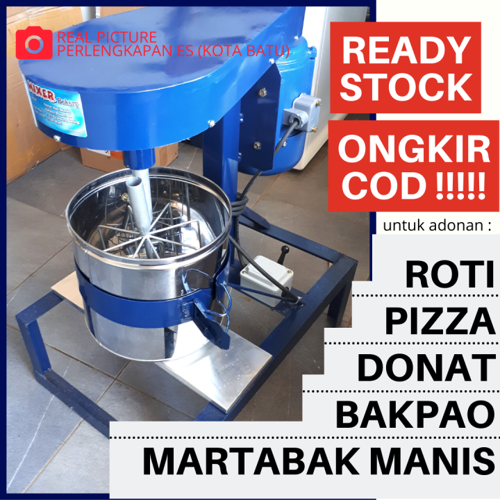 MESIN PENGADUK ADONAN PASTRY - MESIN PENGADUK ADONAN ROTI - MIXER KUE ...