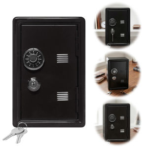 Childrens Secure Coin Bank with Combination Lock and Cash Tray for Kids Boys Girls 7.1x4.7x3.9inch Money Saving Gift