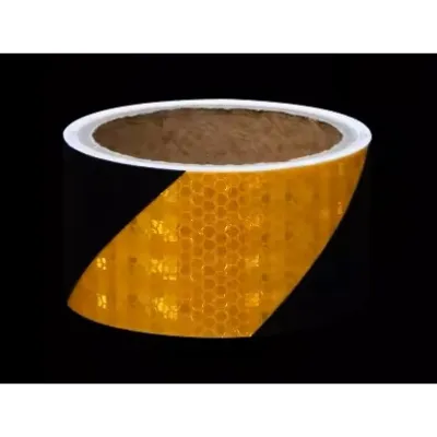 Safety Reflective Tape (50MMx3M) Reflective Sticker Warning Caution Tape 3M Tape Arrow Marking Tape Car Tape 荧光贴