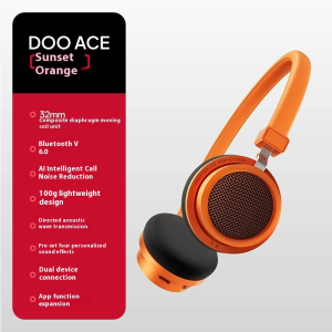 Edifier Doo Ace Overhead Bluetooth Wireless Noise Reduction Sports Fashionable Flower Pattern New 2025 Headset Stereo Sound