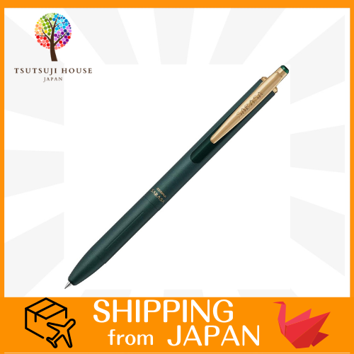 Zebra Gel Ballpoint Pen Sarasa Grand 0.5mm Vintage Color Green Black PJJ56VGB / Luxurious