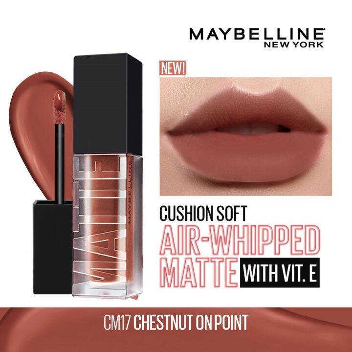 Maybelline Sensational Cushion Matte Lip Tint Cm17 Chestnut On Point Lazada Ph 1585