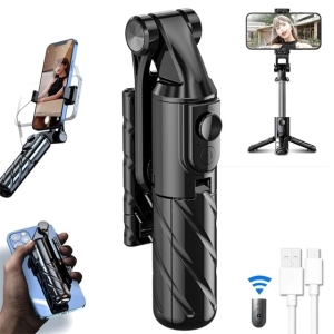 V03 Selfie Stick/Tripod Stand with Bluetooth Shutter Extendable Monopad for Mobile phone