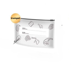 GUOGU 10Pcs/Bag Aluminum Foil Food Bag Leakproof Reusable Freezer Stand Up Bag  Freezer Safe Kitchen Organizer Bags