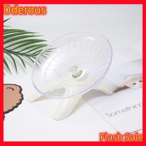 Pet Hamster Flying Saucer Exercise Squirrel Wheel Hamster Mouse Running Disc