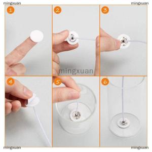 [COD] mingxuan 100pcs 20mm Candle Wick Stickers Candle Making Round Sticker for Wax Fixed