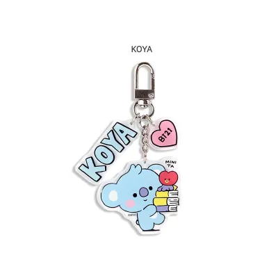 Kpop BTS Transparent Acrylic Keychain Cute Bag Charm For ARMY Fans Gift
