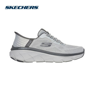 Skechers Men Slip-ins Sport DLux Walker 2.0 Rezinate Casual Shoes - 232446-GYCC Air-Cooled Memory Foam Kasut Sneaker Lelaki SALE