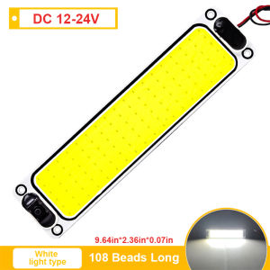 12V 24V Xe Tải LED đọc sách nội thất Tấm Đèn Trắng COB 54/108SMD Bảng Điều Chỉnh Đèn đọc sách cho xe hơi trần nhà mái nhà Có Dây Đèn