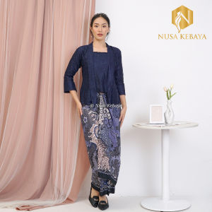 Nusa Kebaya Setelan Kebaya Kutubaru Brokat Rok Lilit Batik Kebaya Kutubaru Brokat Modern Terbaru