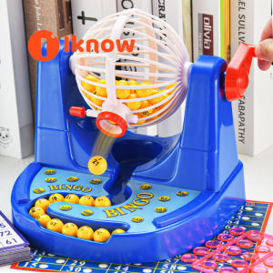 I Know Bingo Simulation Lottery Machine Parent-Child Fun Interactive Lottery Toy