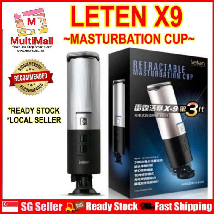 Sg Seller Leten X9 Piston Automatic Masturbation Cup Masturbator Sex