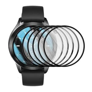 Phim bảo vệ bằng sợi thủy tinh mềm 3D For Xiaomi Watch S3 Full Cong Bảo vệ màn hình Xiaomi S3 Phụ kiện đồng hồ thông minh