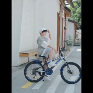 2025NEW 20 inch mountain bike basikal budak Basikal kanak-kanak 7-speed bike Suitable for ages 7