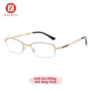 Kính lão siêu đẹp có thể gập nhỏ gọn viền kim loại cao cấp đủ độ lão cho cô chú lớn tuổi mã B62805