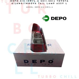 2011-2014 TOYOTA KIJANG/INNOVA TAIL LAMP ASSY L DEPO-212-19W7L-A LEFT/ DRIVER SIDE