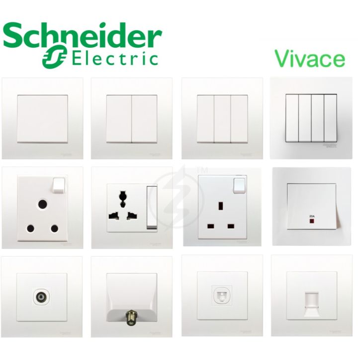 Schneider Vivace Series Switches | Lazada