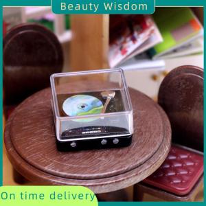 Beauty Wisdom 1:12 Dollhouse Miniature CD Player Disc Player Home Model Decor Toy Doll House Accessories