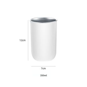 Cup Dental 304 Stainless Steel Mouthwash Cup Couple Wash Cup Toothbrush Cup Dental Flask Dental Accessories
