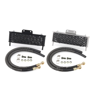 Cooling Water Tank Motorcycle Radiator Cooler for Quad ATV Dirt Pit Bike 50cc-160cc Cooling Radiator M8-M10 Interface