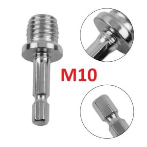 Phụ Kiện Máy Khoan Điện Đầu Chuyển Đổi M10 Đuôi Lục Giác 6 Ly Có Ngàm Gắn Được Nhiều Loại Máy Cầm Tay