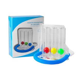GIORGIONE 3 Balls 3 Balls Breathing Trainer Soft Durable Lung Function Breathing Exerciser Deep Breathing Exercise Washable Breath Measurement System Lung Capacity Exercise