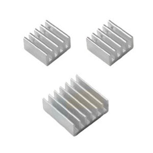 Aluminum Heat Sink Heatsink with Adhesive for Orange Pi/Raspberry Pi (1 set of 3pcs)