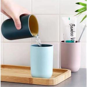 Dovin แก้วน้ำพลาสติกแข็ง ของที่ระลึกงานแต่ง แก้วกาแฟของชำร่วย Double Color Cups