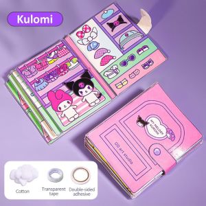 DIY Quiet Book My Melody Handmade DIY Childrens Toys Development Hands on Ability Girls Birthday Gift