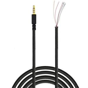 For Hyper X Cloud II Core Pro Cloudx Revolver S Wired Gaming Headset Aux Cable
