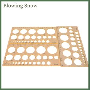 Blowing 1X Quilling Ruler Template Tool Kit Circle Size Origami Paper Quilled Creat DIY