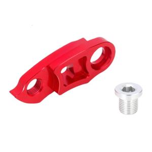 ตัวขยายตะขอยึดเฟืองท้ายตัวห้อยตีนผีจักรยานจักรยานอลูมิเนียมอัลลอยด์อุปกรณ์เสริมสำหรับปั่นจักรยานโครงรถจักรยาน