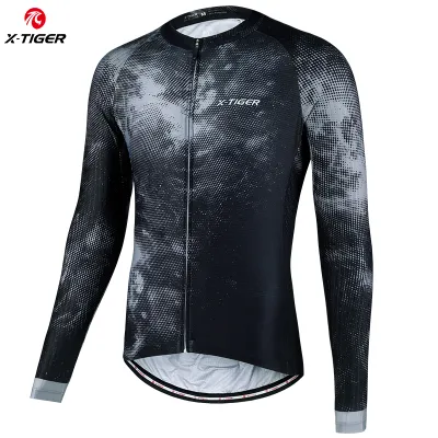 X-Tiger Cycling Jerseys Long Sleeve MTB Bike Cycling Clothing NEW Top Quality Bicycle Clothes Ropa Ciclismo Sports Bike Jerseys