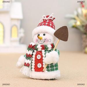 [COD] JIAXIAO Christmas Decoration Xmas Farmhouse Tiered Tray Tree Christmas Decor Collectible Figurine - Home Tabletop Elf Ornament