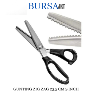 GUNTING ZIGZAG GERIGI GELOMBANG STAINLESS STEEL 5 MM