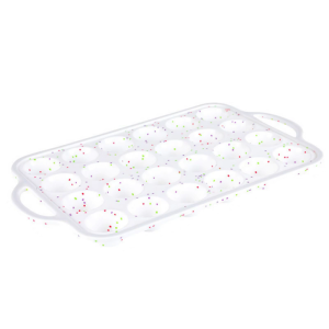 Silicone Muffins Pan For French Madeleines Heat Resistant Up To 230℃ Dishwasher Safe Nonstick Baking Molds Flexible Bakewares