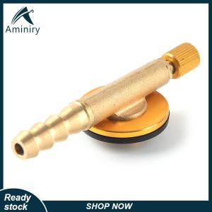 Aminiry[Love sports] Stainless Steel Camping Gas Stove Switching Charging Inflatable Valve Adapter