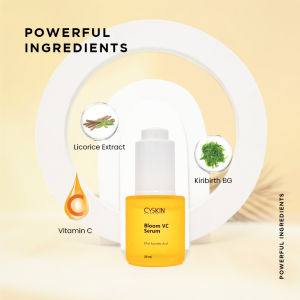 Cyskin Serum Antioksidan untuk Mencerahkan Wajah 20 ml I Bloom VC Serum (Vitamin C)