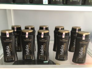 Gel tắm gội 2 trong 1 Malizia Uomo Gold dành cho nam hương nước hoa.250 ml