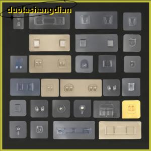 [Duola] 1PCS Strong Hook Viscose Non-marking Wall Hook Multiple Specifications Can Choose To Hang The Wall Buckle