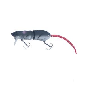 1Pc Mouse Lures Artificial Plastic Fishing Lures Swimbait Topwater Bionics Mouse Wake Baits Crankbait Artificial Baits