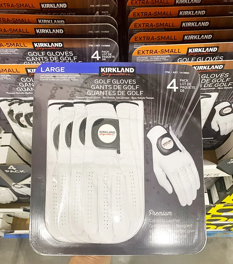 Costco purchasing KIRKLAND Kirkland golf gloves sheepskin size