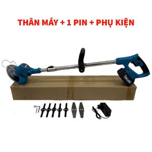 Máy cắt cỏ dùng pin máy cắt cỏ cầm tay mini động cơ lõi đồng công suất lớn nhỏ gọn tiện lợi
